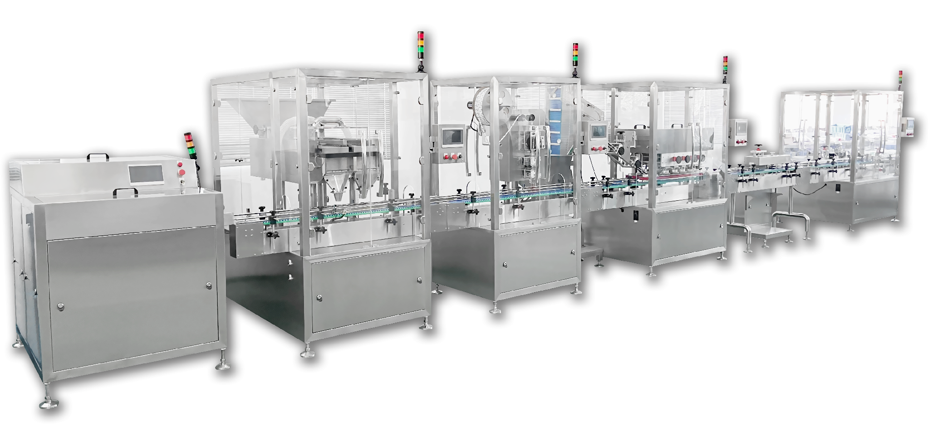 pharmaceutical counting and filling line